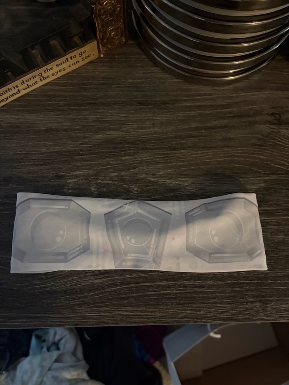 Crowned athletics Star Wars Leia headband